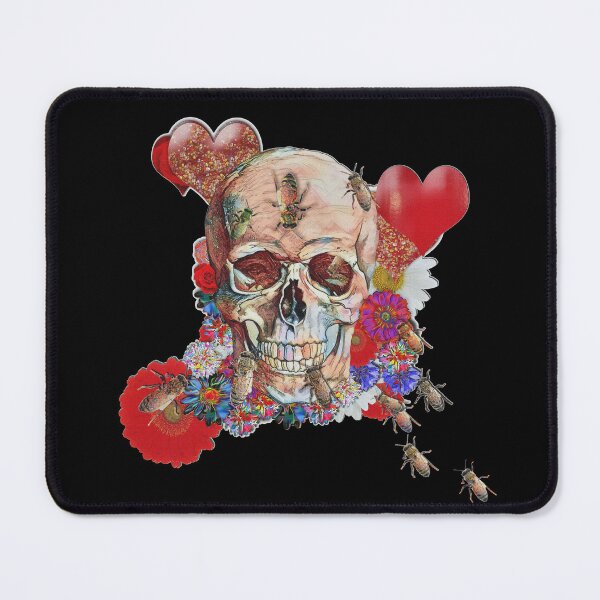 Item preview, Flower Power Skull designed and sold by Diego-t.