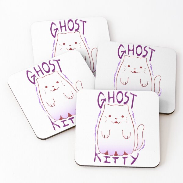 Item preview, Ghost Kitty Cat designed and sold by JellyPurrz.
