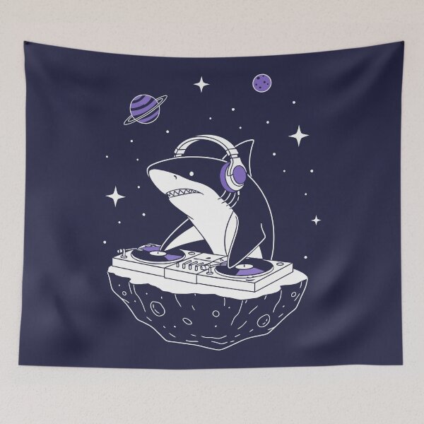 Item preview, DJ Space Shark designed and sold by Amir Faysal.