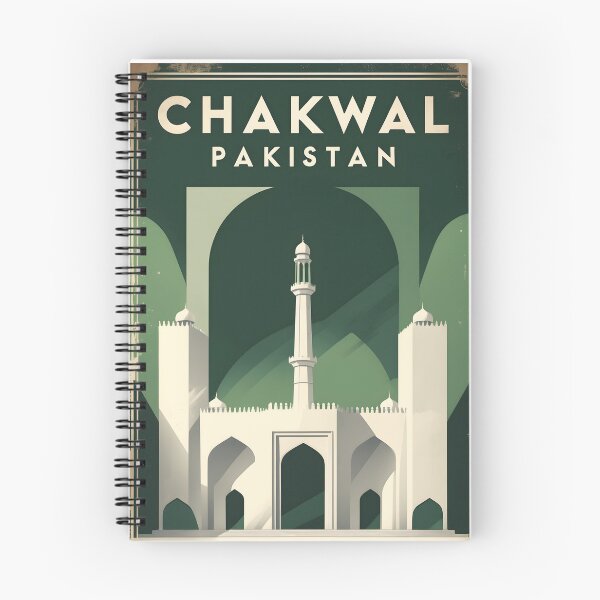 Item preview, Chakwal Pakistan Retro Vintage Travel Souvenir designed and sold by TravelersGems.