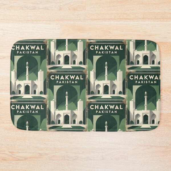 Item preview, Chakwal Pakistan Retro Vintage Travel Souvenir designed and sold by TravelersGems.