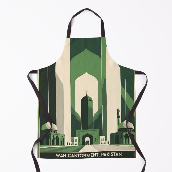 Item preview, Wah Cantonment Pakistan Retro Vintage Travel Souvenir designed and sold by TravelersGems.