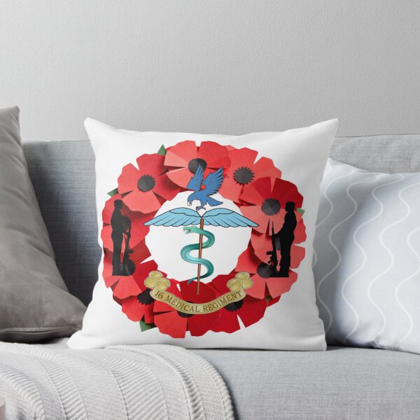 Item preview, 16 Medical Regiment Remembrance Poppy Wreath designed and sold by Bootneckstore.