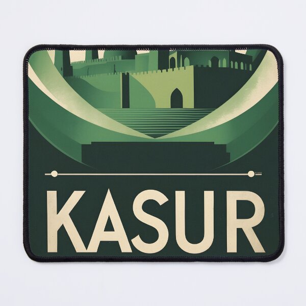 Item preview, Kasur Pakistan Retro Vintage Travel Souvenir designed and sold by TravelersGems.