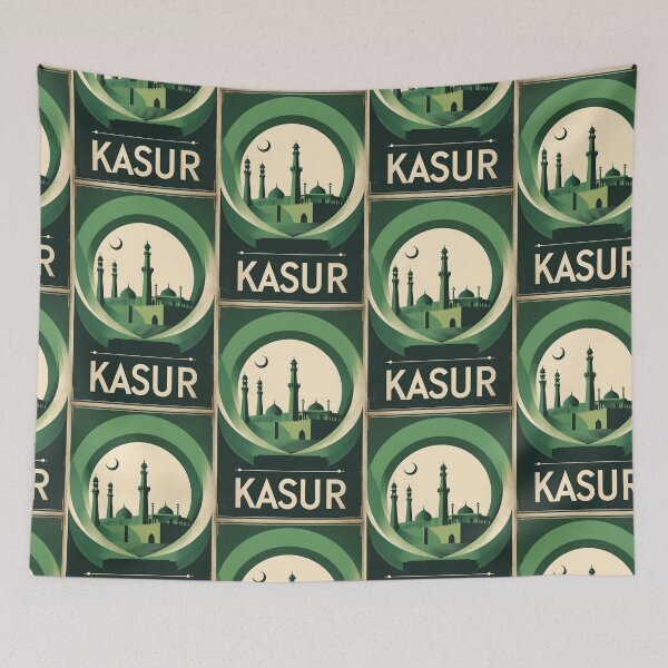 Item preview, Kasur Pakistan Retro Vintage Travel Souvenir designed and sold by TravelersGems.