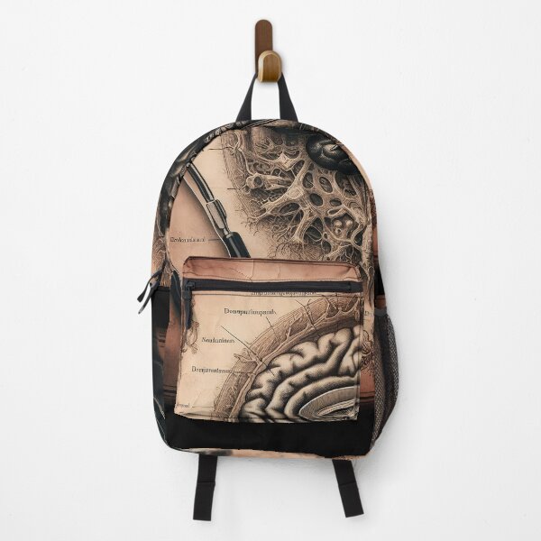 Item preview, ​Vintage Brain Anatomy Illustration | Antique Medical Art designed and sold by MouradStudio.