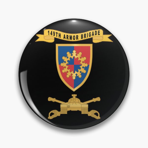 Artikelvorschau, Armee – 149. Panzerbrigade mit Ordensband – Br X 300 entworfen und verkauft von Military Insignia Products.