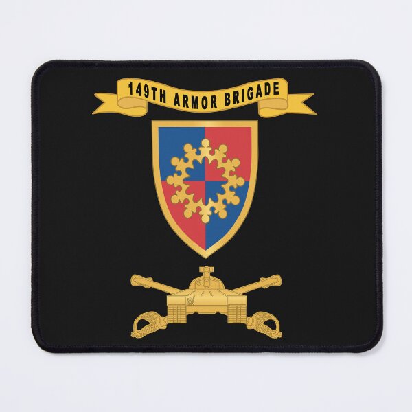 Item preview, Army  - 149th Armor Brigade w Ribbon - Br X 300 designed and sold by Military Insignia Products.