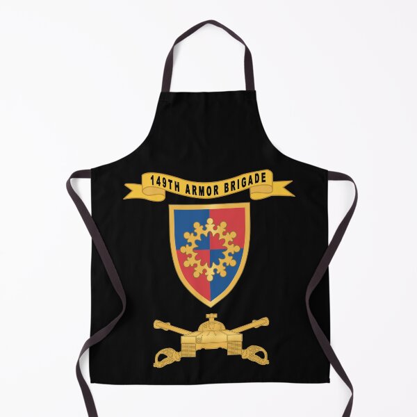 Item preview, Army - 149th Armor Brigade w Ribbon - Br X 300 designed and sold by Military Insignia Products.