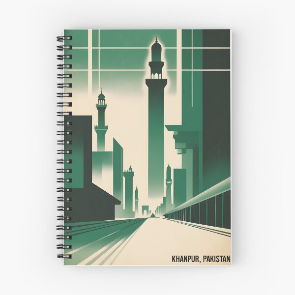 Item preview, Khanpur Pakistan Retro Vintage Travel Souvenir designed and sold by TravelersGems.