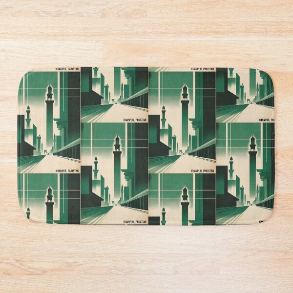 Item preview, Khanpur Pakistan Retro Vintage Travel Souvenir designed and sold by TravelersGems.
