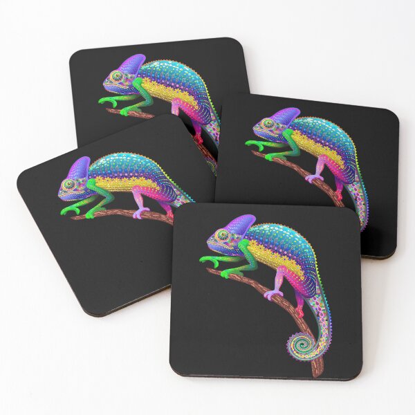 Item preview, Chameleon Fantasy Rainbow Colors designed and sold by BluedarkArt.