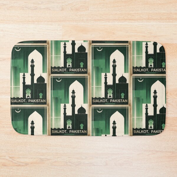 Item preview, Sialkot Pakistan Retro Vintage Travel Souvenir designed and sold by TravelersGems.