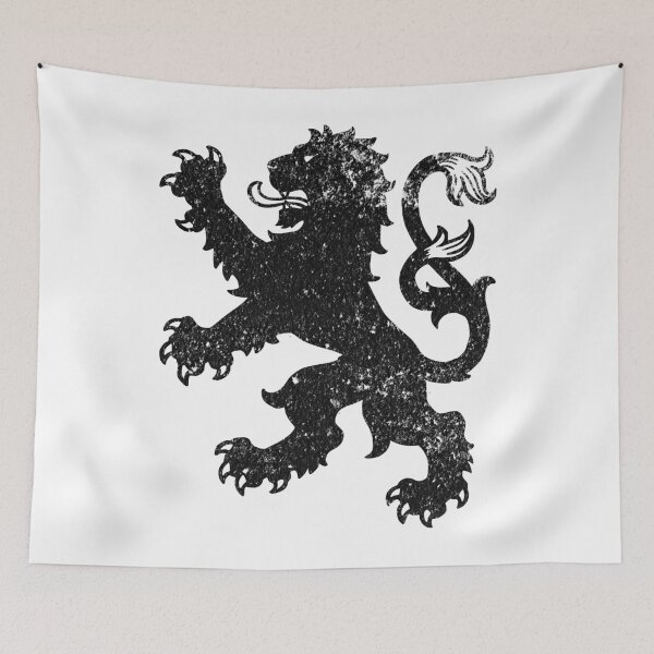 Item preview, Heraldic Lion Distressed designed and sold by Son Of The Fox.