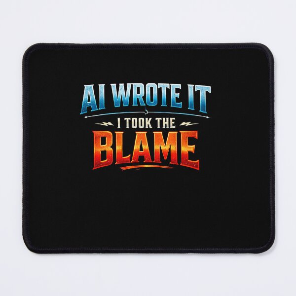 Item preview, AI Wrote It, I Took the Blame designed and sold by FunnyDesignsArt.