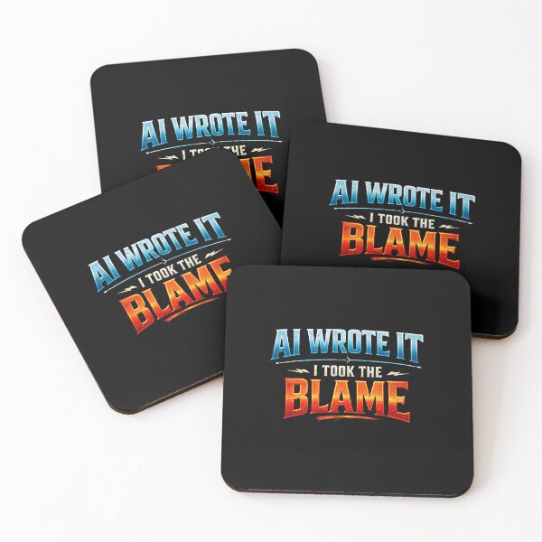 Item preview, AI Wrote It, I Took the Blame designed and sold by FunnyDesignsArt.