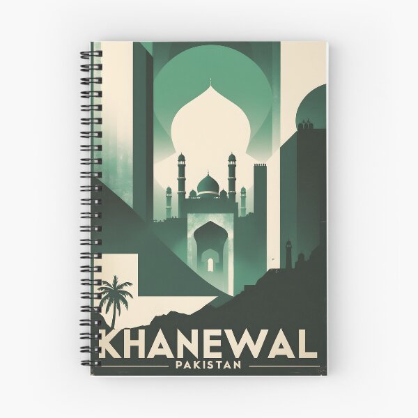 Item preview, Khanewal Pakistan Retro Vintage Travel Souvenir designed and sold by TravelersGems.