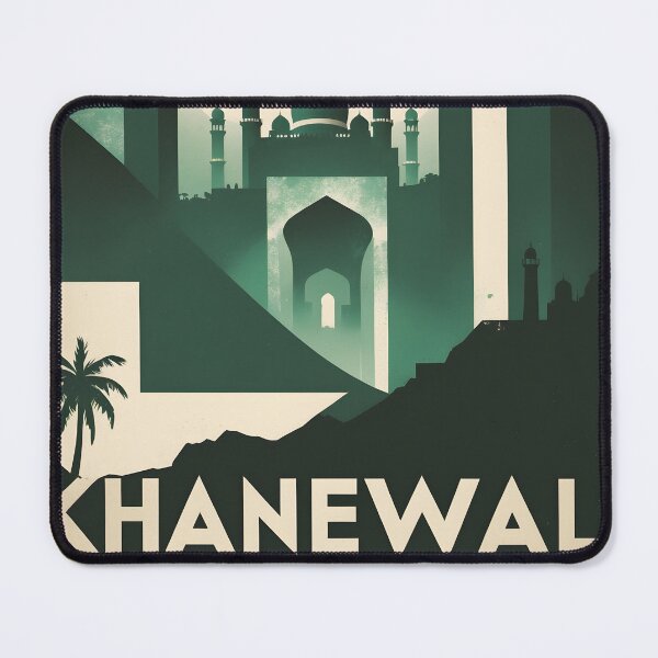 Item preview, Khanewal Pakistan Retro Vintage Travel Souvenir designed and sold by TravelersGems.