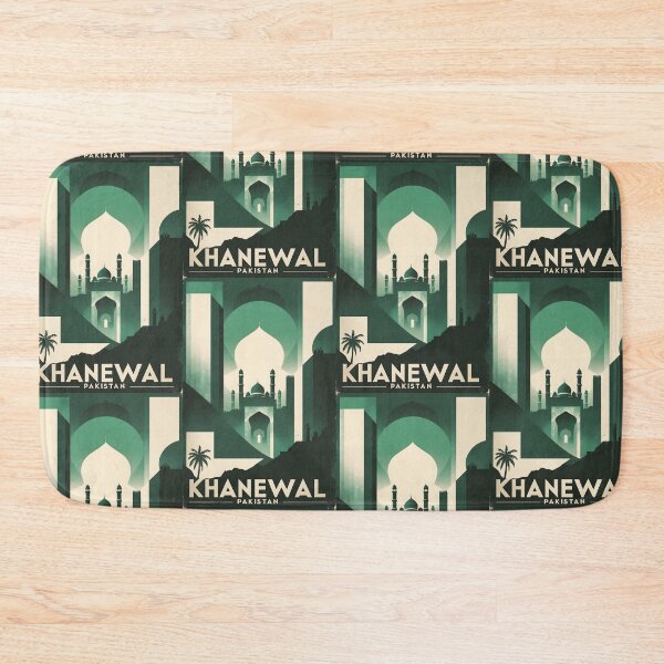 Item preview, Khanewal Pakistan Retro Vintage Travel Souvenir designed and sold by TravelersGems.