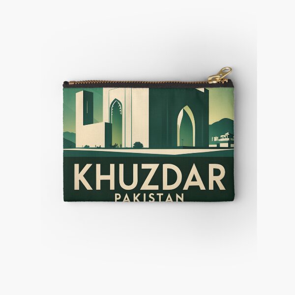 Item preview, Khuzdar Pakistan Retro Vintage Travel Souvenir designed and sold by TravelersGems.