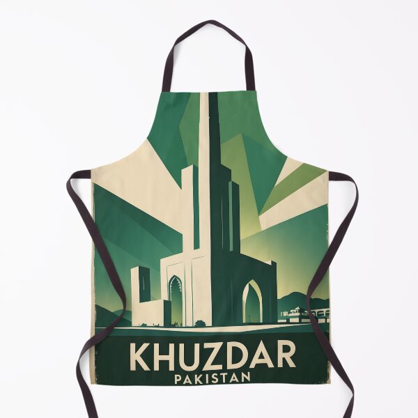 Item preview, Khuzdar Pakistan Retro Vintage Travel Souvenir designed and sold by TravelersGems.