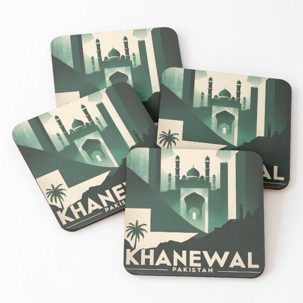 Item preview, Khanewal Pakistan Retro Vintage Travel Souvenir designed and sold by TravelersGems.