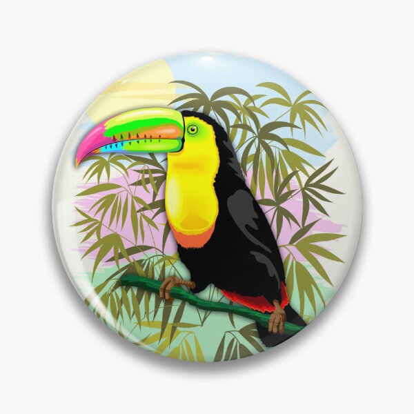Item preview, Toucan Wild Bird from Amazon Rainforest designed and sold by BluedarkArt.