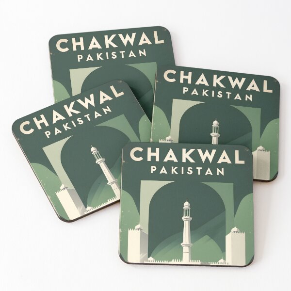 Item preview, Chakwal Pakistan Retro Vintage Travel Souvenir designed and sold by TravelersGems.