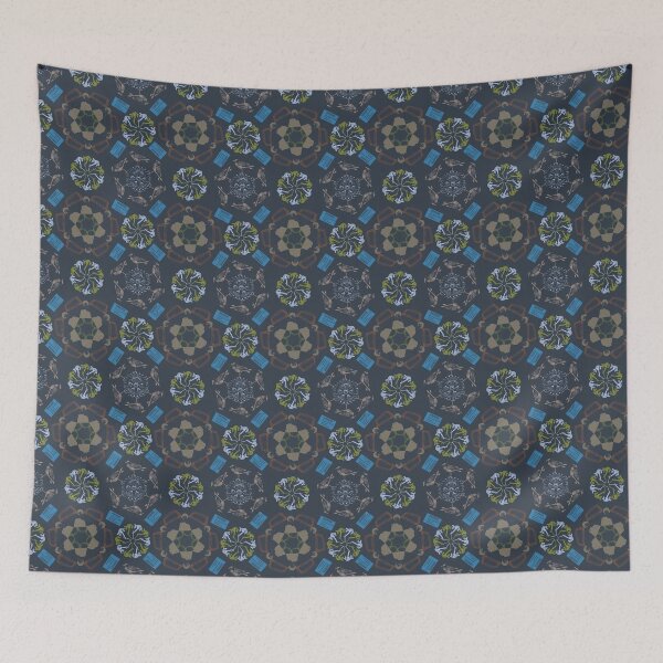 Item preview, Duluth Radial on Navy designed and sold by Digitalmyth's Designs.