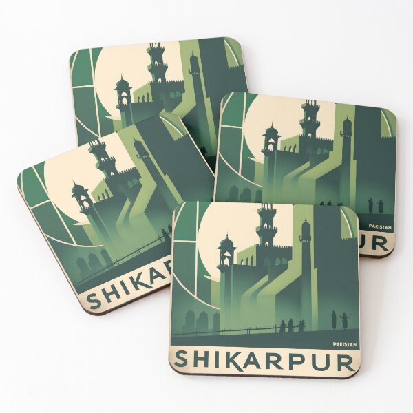 Item preview, Shikarpur Pakistan Retro Vintage Travel Souvenir designed and sold by TravelersGems.