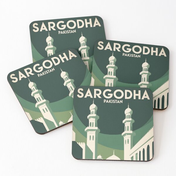 Item preview, Sargodha Pakistan Retro Vintage Travel Souvenir designed and sold by TravelersGems.