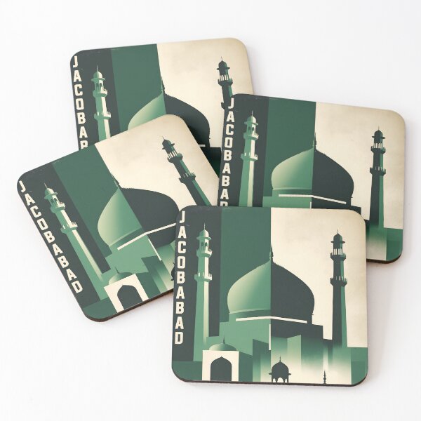 Item preview, Jacobabad Pakistan Retro Vintage Travel Souvenir designed and sold by TravelersGems.