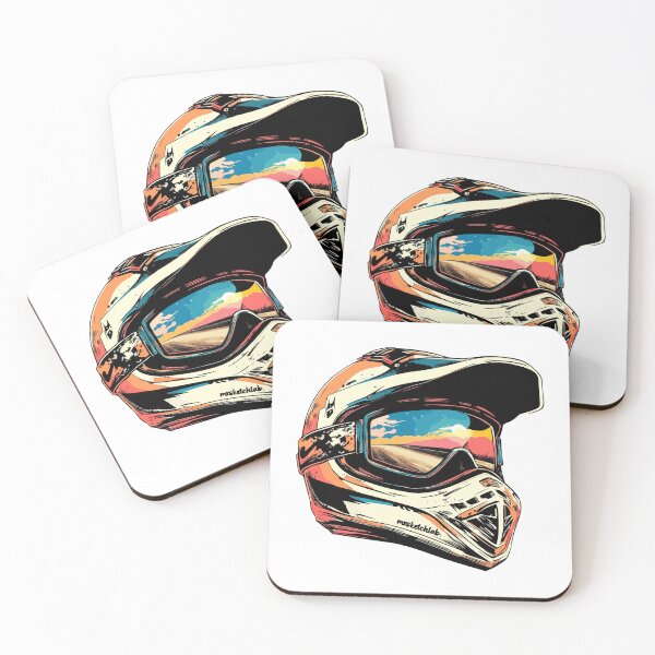 Item preview, VINTAGE MOTOCROSS HELMET designed and sold by stylaxzu.