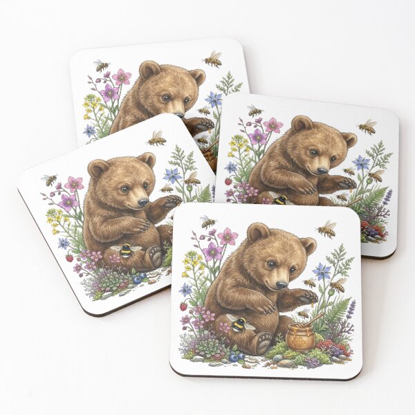 Item preview, Brown Bear and his Pot of Honey in the Heart of the Forest designed and sold by CHRIST5000.