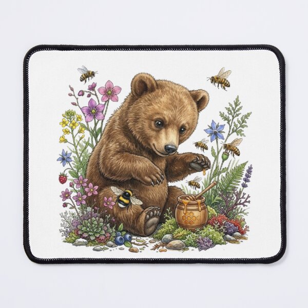 Item preview, Brown Bear and his Pot of Honey in the Heart of the Forest designed and sold by CHRIST5000.