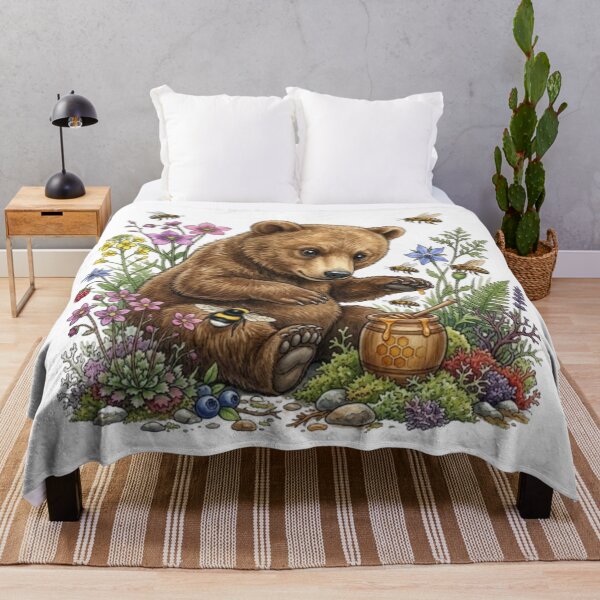 Item preview, Brown Bear and his Pot of Honey in the Heart of the Forest designed and sold by CHRIST5000.