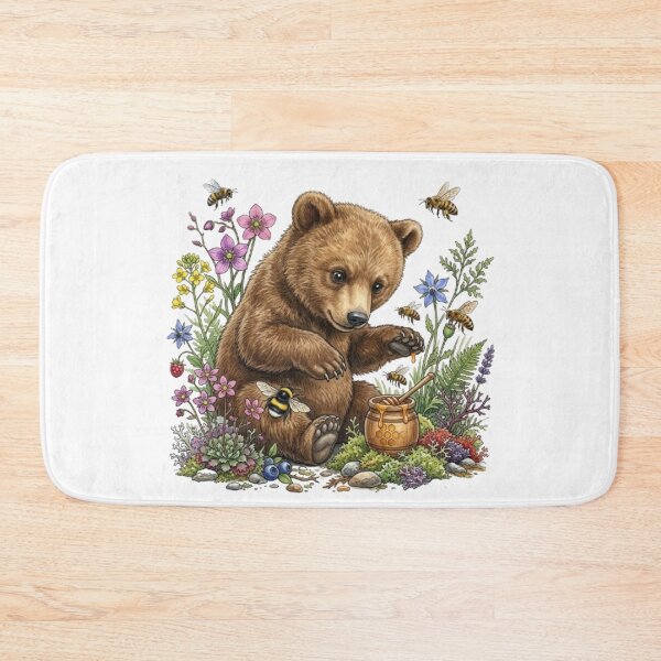 Item preview, Brown Bear and his Pot of Honey in the Heart of the Forest designed and sold by CHRIST5000.