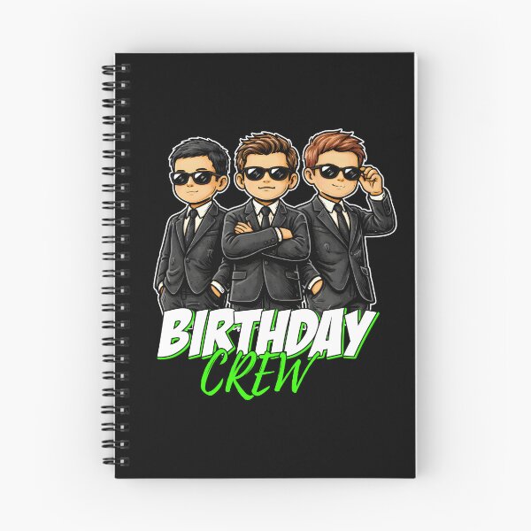 Item preview, Cool Boys Birthday Crew Squad Art. designed and sold by Mr Lee.