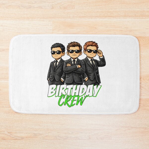 Item preview, Cool Boys Birthday Crew Squad Art. designed and sold by Mr Lee.