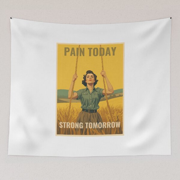 Item preview, Pain Today Strong Tomorrow  designed and sold by SheLifts.