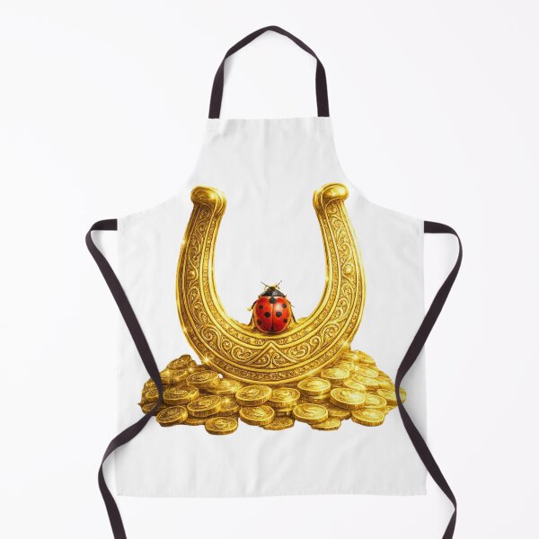 Item preview, Golden Lucky Horseshoe. Symbol of Luck and Prosperity. designed and sold by Nika Art Studio.