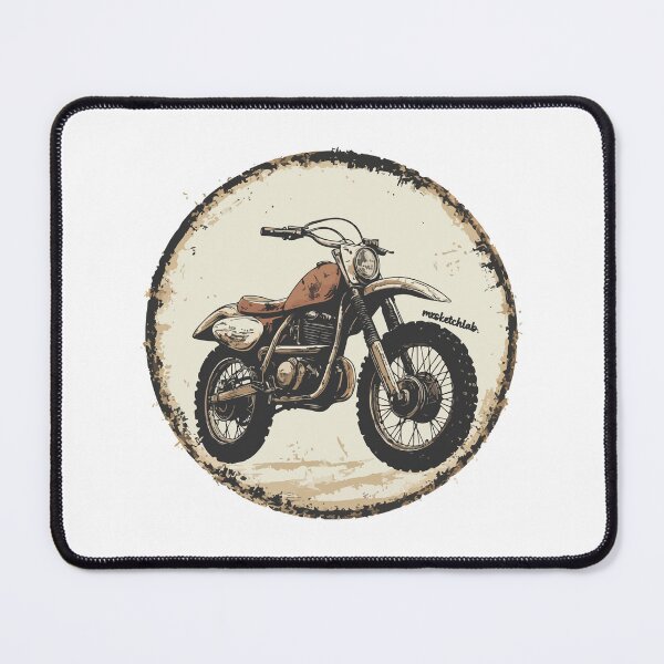 Item preview, VINTAGE MOTOCROSS BADGE designed and sold by stylaxzu.