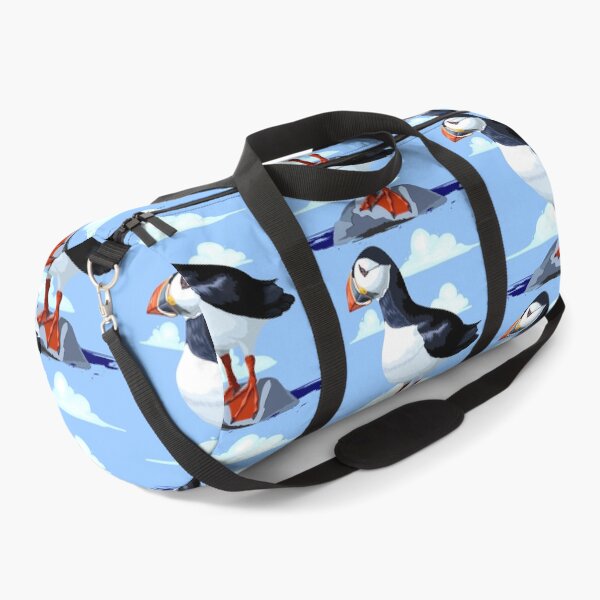 Item preview, Puffin Cute Atlantic Seabird standing on a rock designed and sold by BluedarkArt.