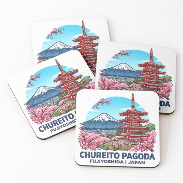 Item preview, CHUREITO PAGODA, FUJIYOSHIDA designed and sold by likbatonboot.