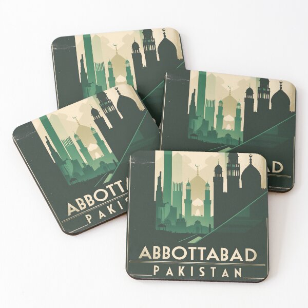 Item preview, Abbottabad Pakistan Retro Vintage Travel Souvenir designed and sold by TravelersGems.