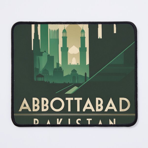 Item preview, Abbottabad Pakistan Retro Vintage Travel Souvenir designed and sold by TravelersGems.