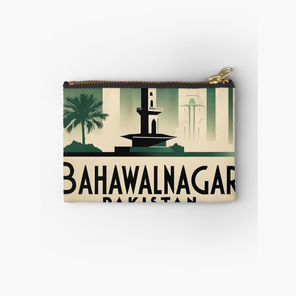 Item preview, Bahawalnagar Pakistan Retro Vintage Travel Souvenir designed and sold by TravelersGems.