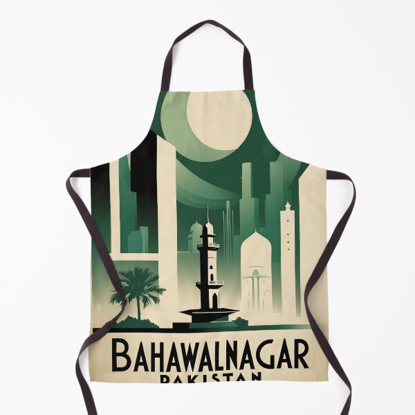 Item preview, Bahawalnagar Pakistan Retro Vintage Travel Souvenir designed and sold by TravelersGems.