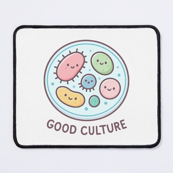 Item preview, Cute Microbes Petri Dish – Good Culture designed and sold by Snacky Paws.