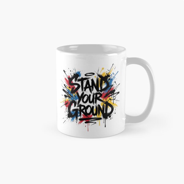 Item preview, STAND YOUR GROUND / VIVID - Street Typography Design designed and sold by LiORDO iNK..